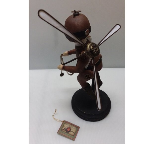 Bethany Lowe Designs Steampunk Aviator - Robin Seeber - Picture 3 of 3